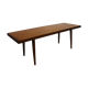 Table basse en teck de conception danoise des années 1960.