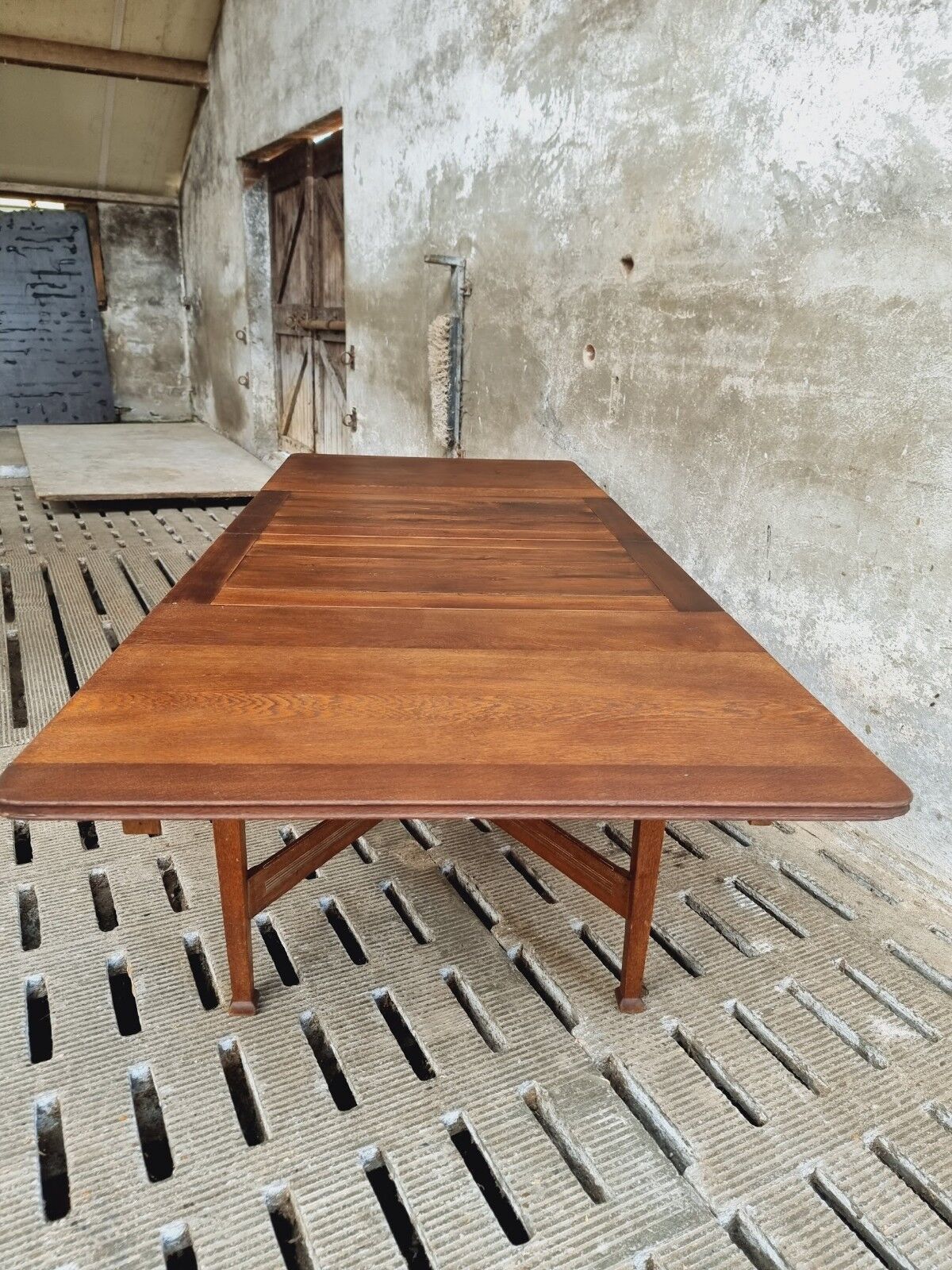 Antique extendable table dining table oak
