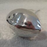 Christofle Duo 17cm silver plated metal lean fat ladle