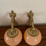 Pair of antique wall sconces