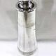 Crystal and silver decanter