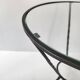 Table d'appoint guéridon vintage 1950
