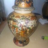 Chinese ceramic vase signed and numbered
