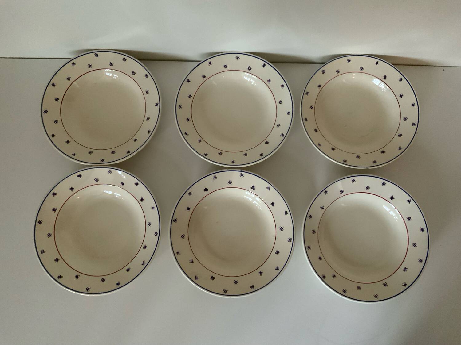 Iron earth soup plates