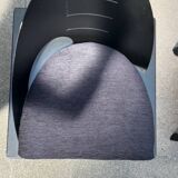 Pair of Patrice Bonneau designer chairs - Genexco Edition - 1980s