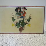 Alsatian-inspired wooden box