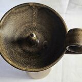 Large candle stick in ART CERAM sandstone from the 70s