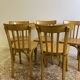 Set of 5 Luterma bistro chairs