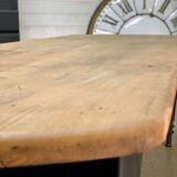 Ancient late 19th century walnut draper table