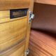 Vintage Nathan Teak Corner Cabinet (c. 1960s–1970s) – Mid-Century Modern  A
