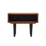 Walnut bedside table, Scandinavian design