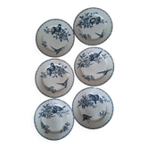 Sarreguemines Flat Plates Favorite Blue Model