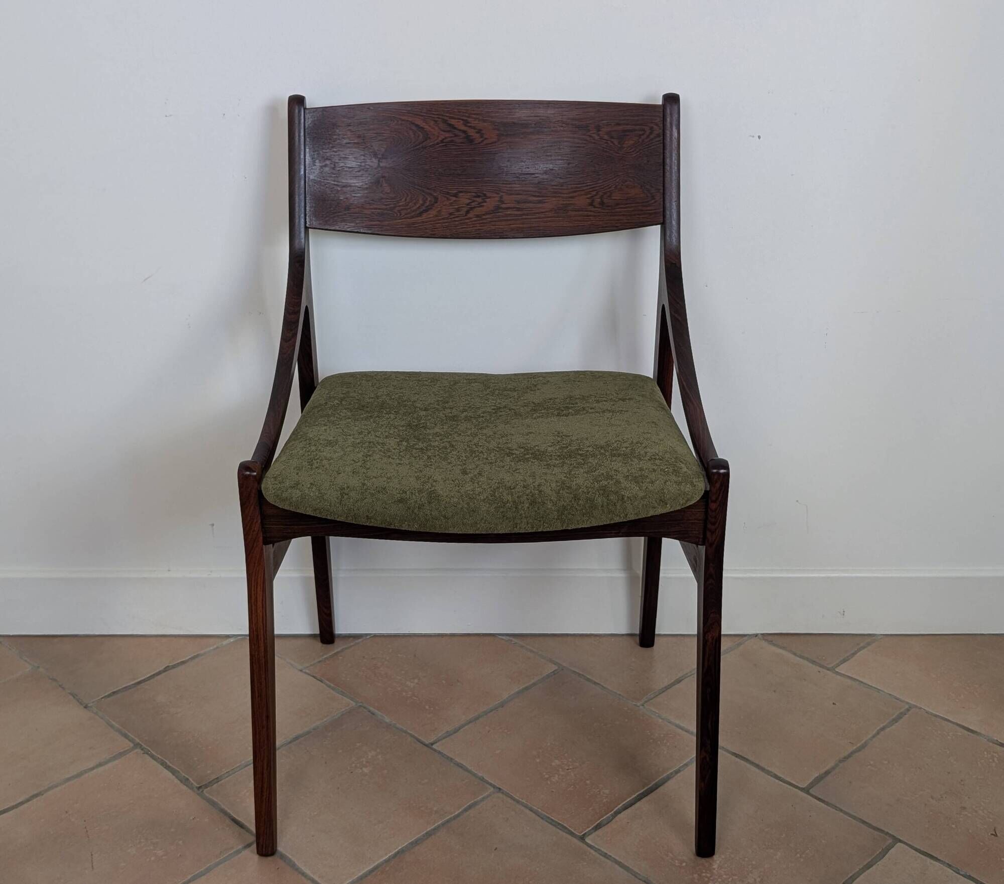 Paire de chaises danoise en palissandre