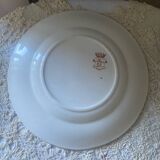 Longwy ironstone flat plate, Marly model