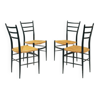 Suite de 4 chaises spinetto chiavari.