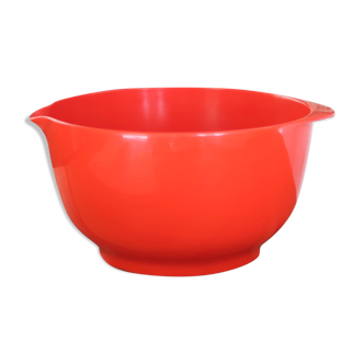 Salad bowl 3l red rosti denmark, 60s