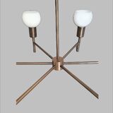 Mid century modern chandelier 6 cups