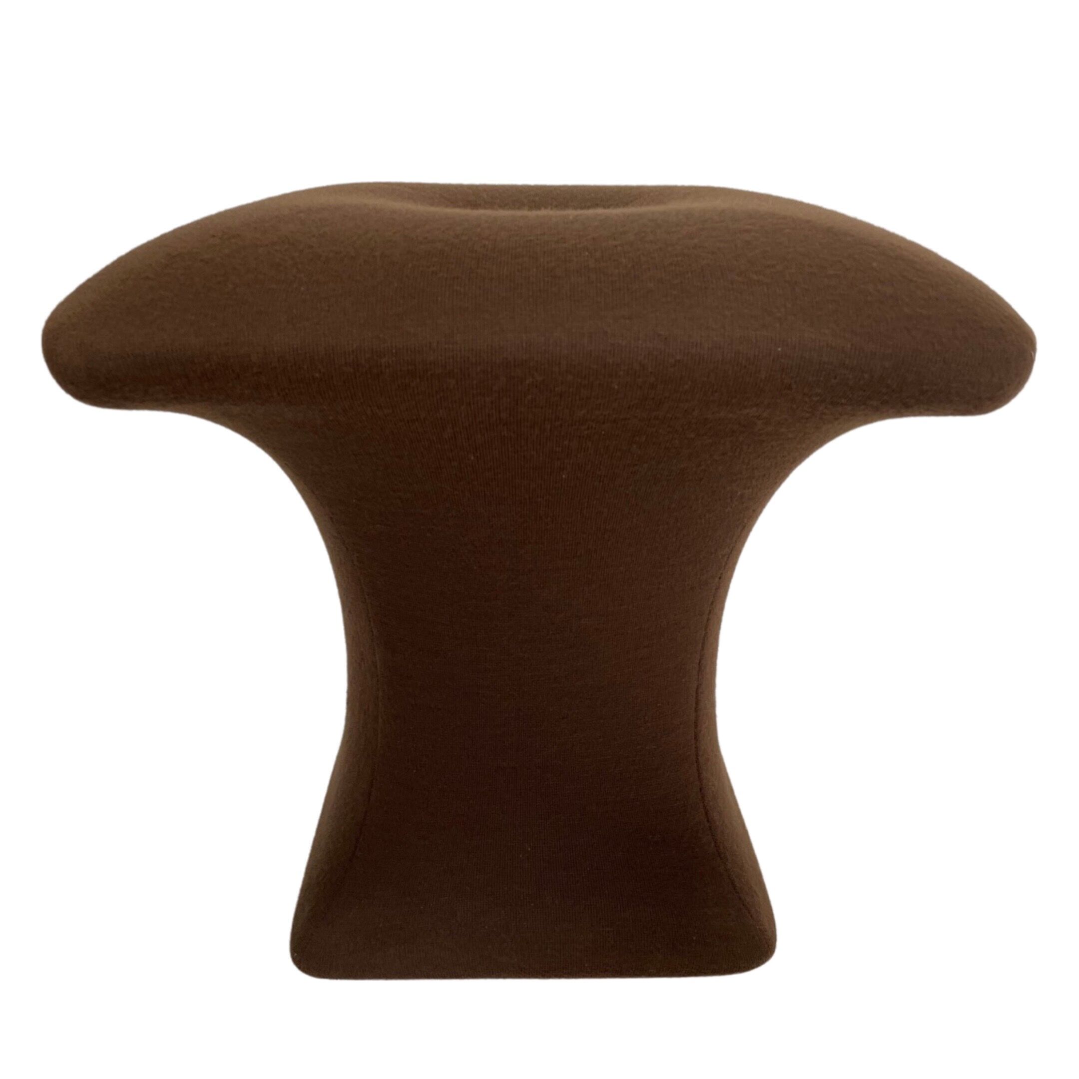 Vintage mushroom hocker or stool from the Netherlands 70's