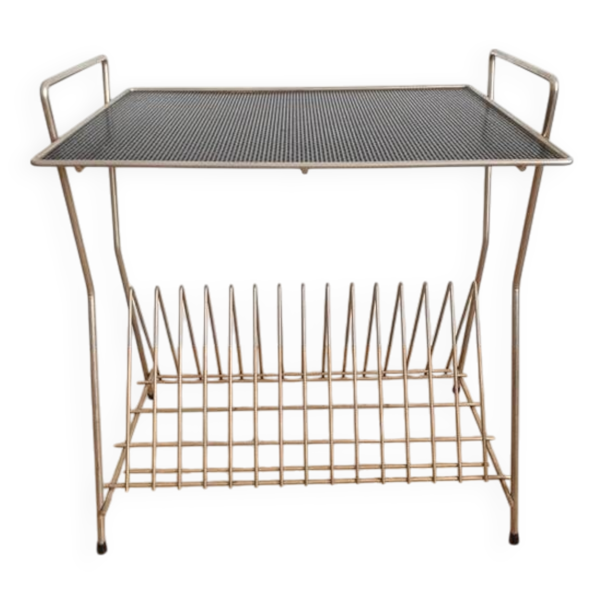 Matégot vinyl side table