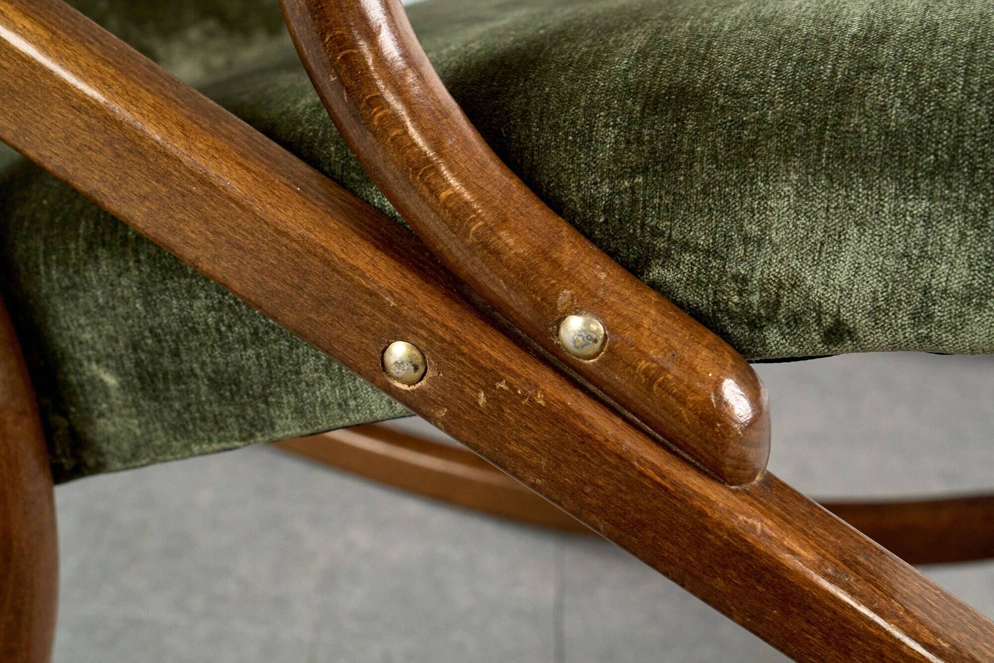 Bentwood Rocking Chair from Ton, 1960s, Czecoslovakia