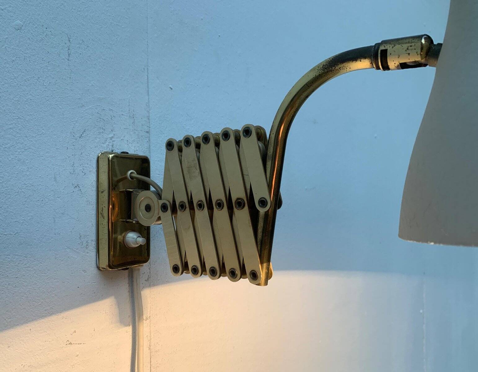 Mid-Century Scissors Wall Lamp