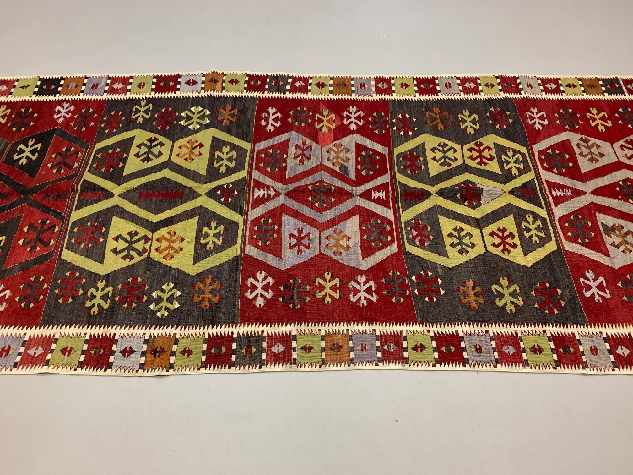 Turkish kilim 300x152 cm wool