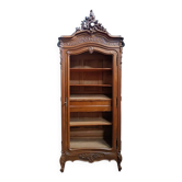 Rococo library in walnut