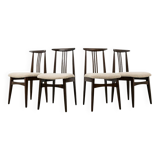 Vintage Dining Chairs By M. Zieliński, Poland, 1960's, Set Of 4