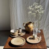Set of 12 Niderville stoneware dessert plates