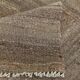 Brown & beige turkish vintage rug