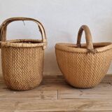 Ancien panier à riz chinois, Wabi Sabi