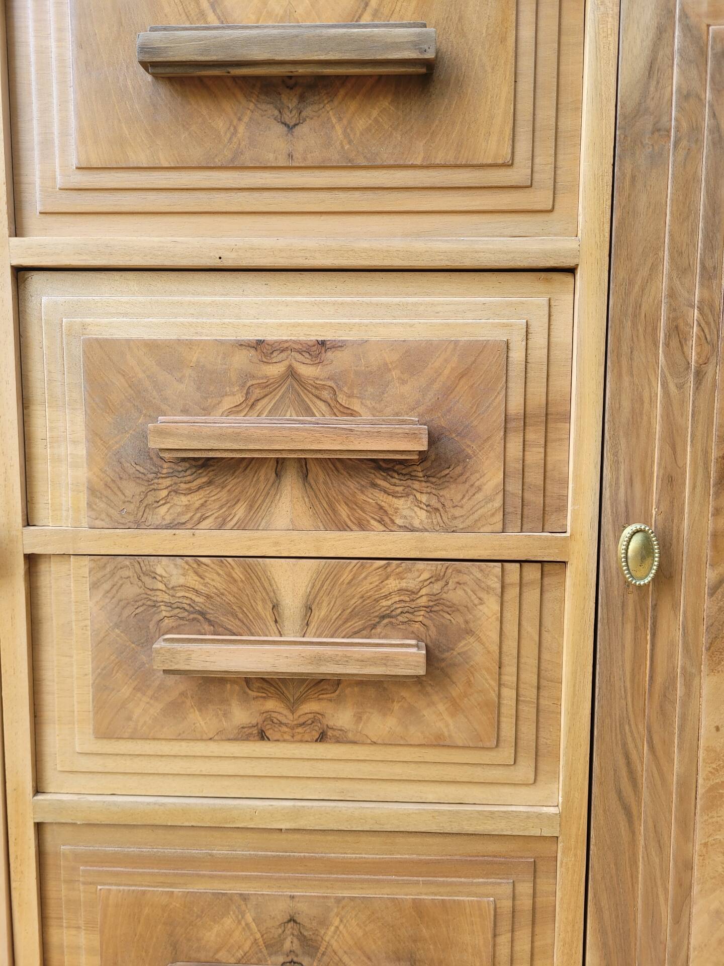 Art Deco sideboard stamped