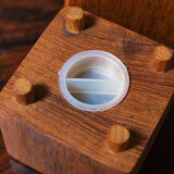 Scandinavian salt and pepper in teak