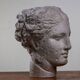 Head of Greek Goddess Hygeia, Plaster Sculpture, 1930s–1940s