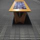 Table basse en chêne par Guillerme et Chambron
