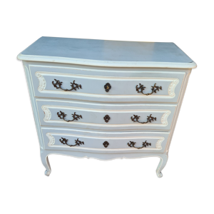 commode grise et blanc - 1950
