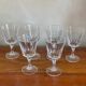 6 Arques Versailles crystal wine glasses