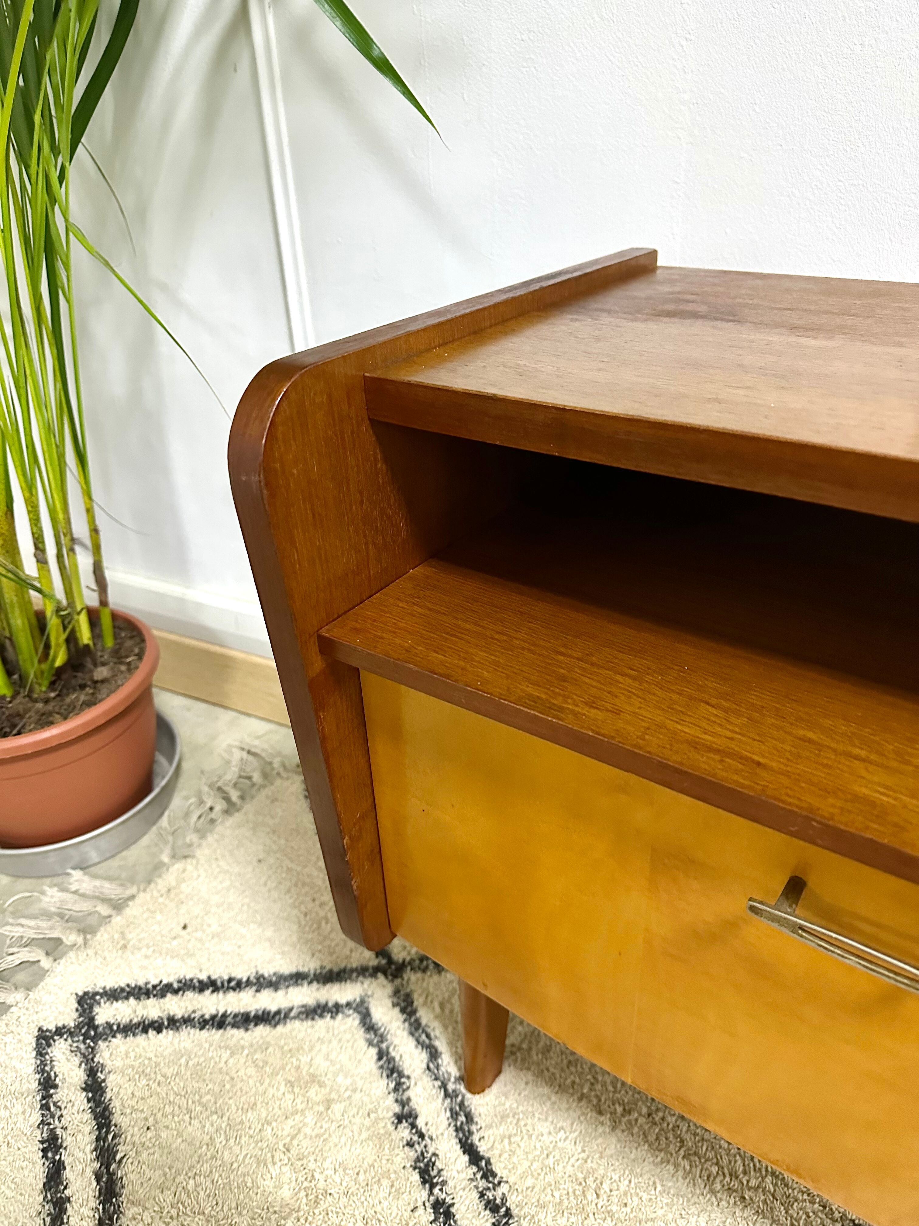 Scandinavian style bedside table