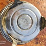 Moroccan silver plated serving dish
