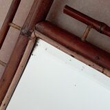Old rattan mirror 37/37