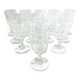 13 crystal white wine glasses
