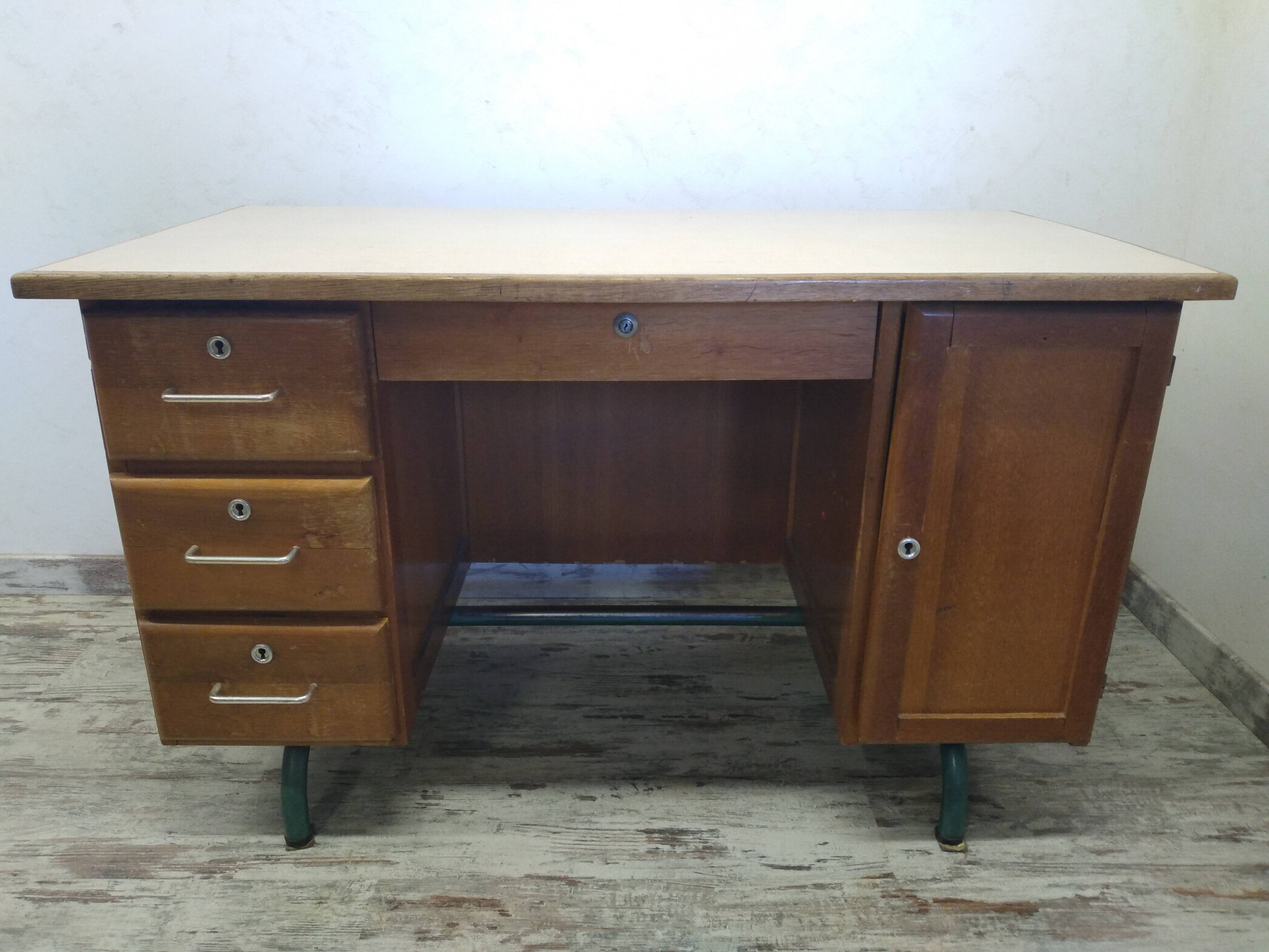 Old schoolmaster's desk