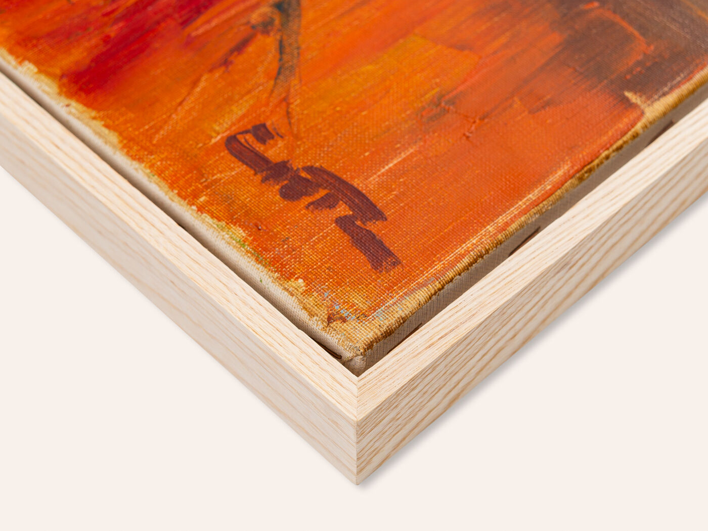 Young Woman in the morning sun, Oil on Canvas, 44 x 54 cm