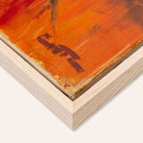 Young Woman in the morning sun, Oil on Canvas, 44 x 54 cm