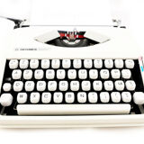 Typewriter hermes baby revised beige ribbon