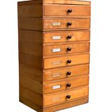 Vintage drawer unit with Bakelite knobs 1950
