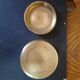 Lot de sous verres en laiton