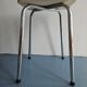 Vintage white stool