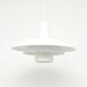 White Scandinavian Form Light lamp, 1970s