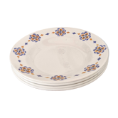 Set of 5 deep plates Moulin des Loups
